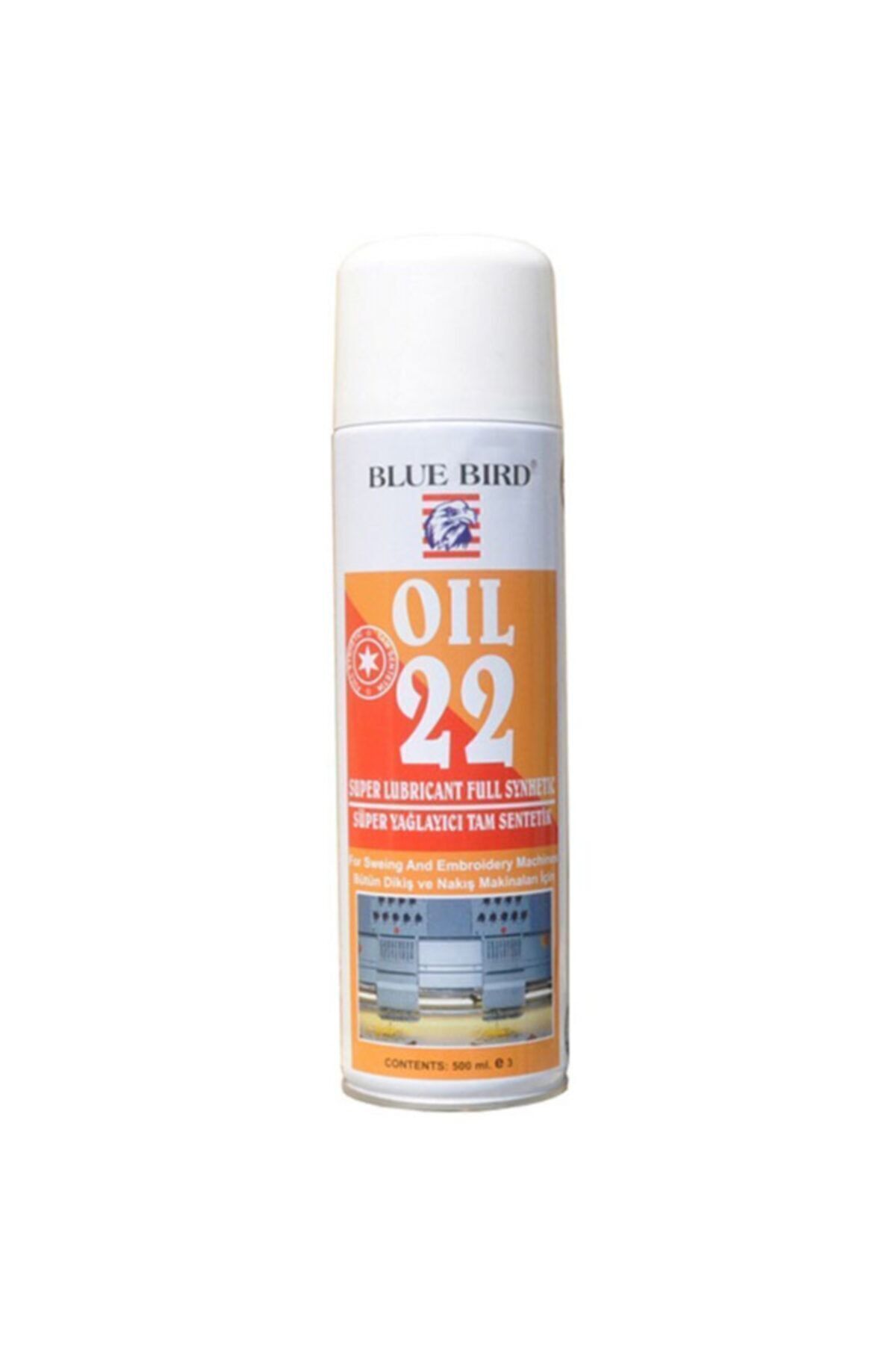 Oil 22 Sentetik Yağlayıcı Sprey 500Ml / BLUE.028