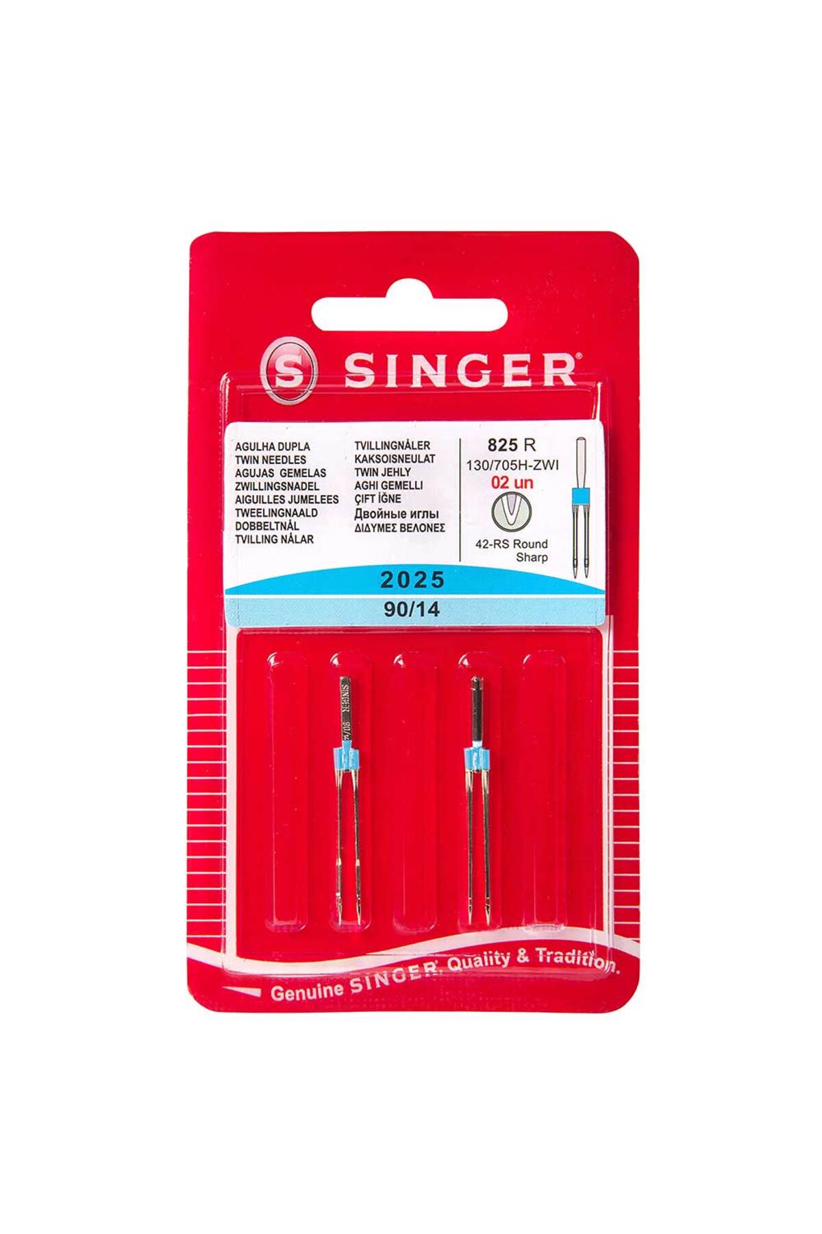 Singer Dikiş Makinesi İğnesi 2025 90/14 Çift İğne