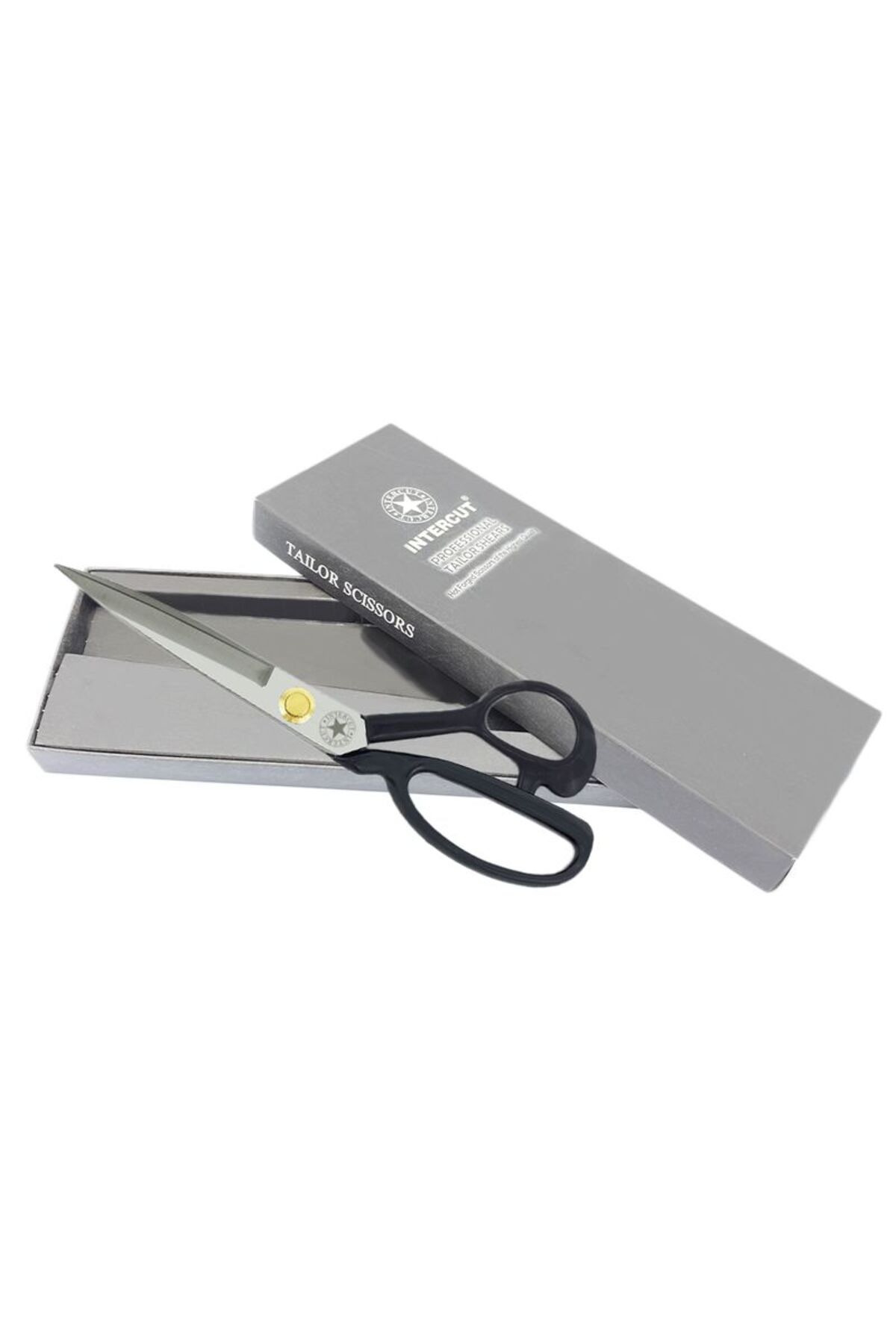 İntercut 9 No Kumaş Kesim Modelist Terzi Makası Yatık Kutulu