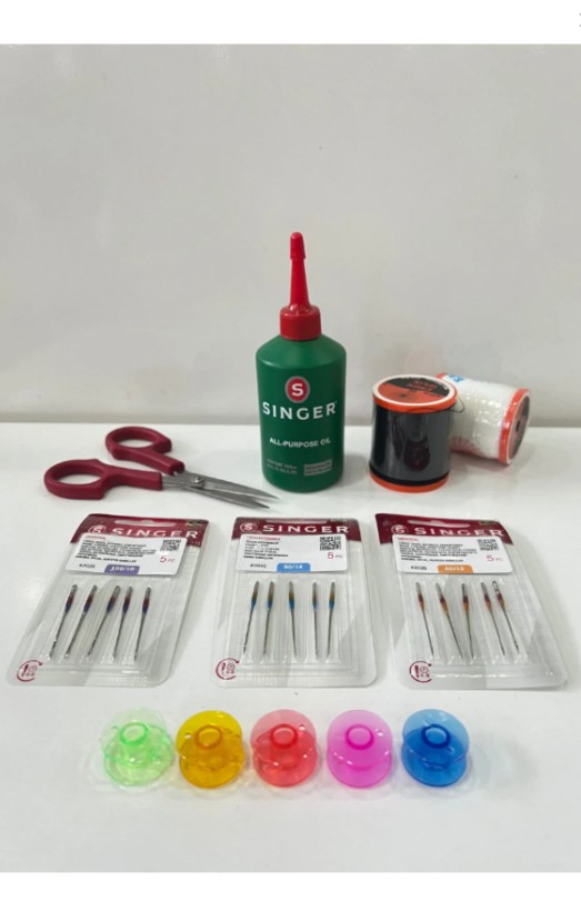 SINGER DİKİŞ MAKİNALARI UYUMLU YAĞ,İĞNE,İP