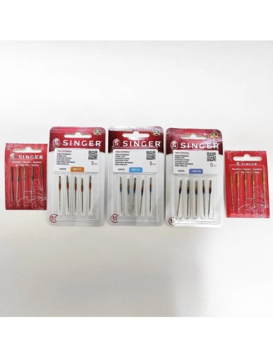 SINGER Dikiş Makinası Iğnesi Jarse Iğne Grubu 2045 9-12-14-16-18