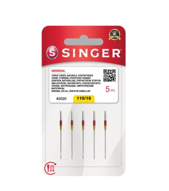 SINGER Dikiş Makinesi Iğnesi 2020- 110/18 Numara